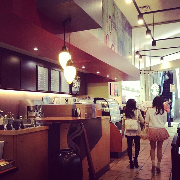 Starbucks in Yokohama Minatomirai